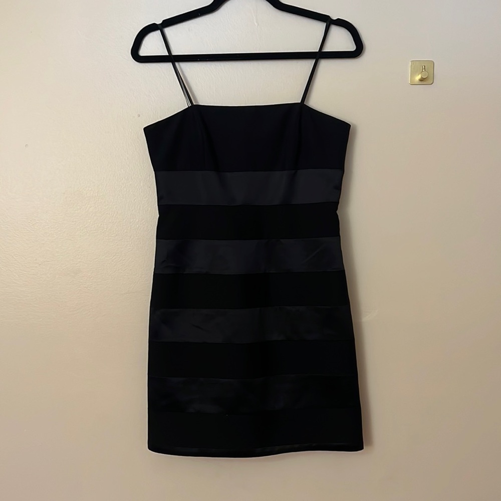 Laundry Black Mini Shift Dress